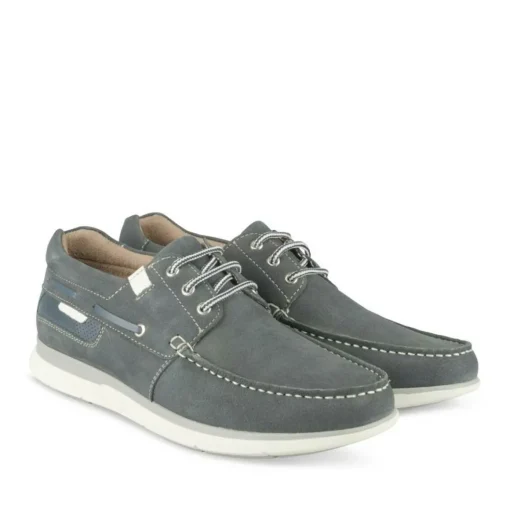 Chaussures Bateau MARINE Homme CUIR Motif Uni Lacets