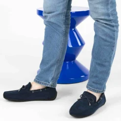 Chaussures Bateau MARINE Homme Motif Uni A Enfiler