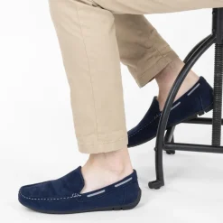 Chaussures Bateau MARINE Homme Motif Uni A Enfiler