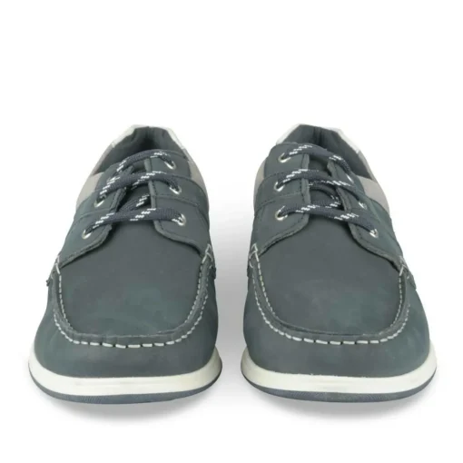 Chaussures Bateau MARINE Homme CUIR Motif Uni Lacets