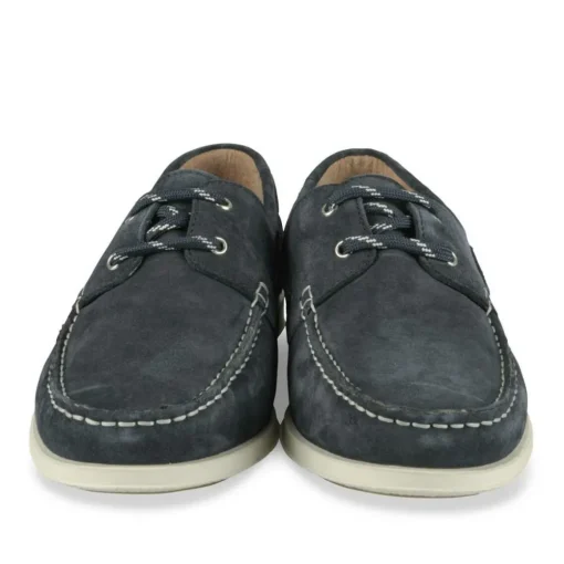 Chaussures Bateau MARINE Homme CUIR Motif Uni Lacets