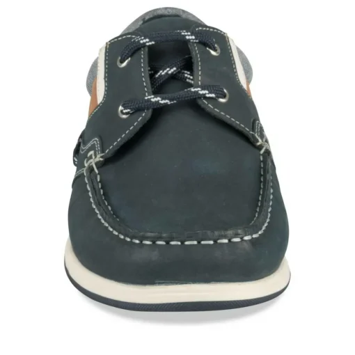 Chaussures Bateau MARINE Homme CUIR Motif Uni Lacets