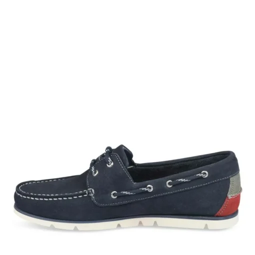 Chaussures Bateau MARINE Homme CUIR Lacets