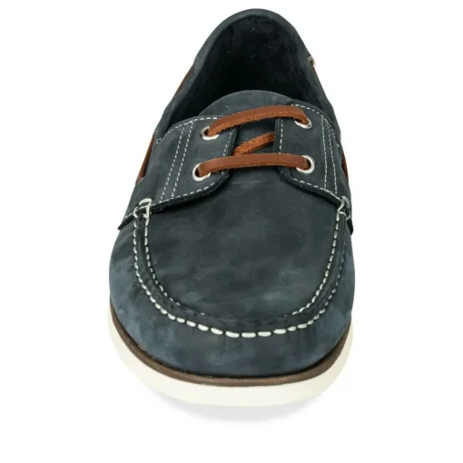 Chaussures Bateau MARINE Homme CUIR Lacets