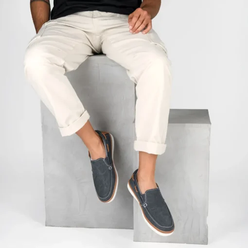 Chaussures Bateau MARINE DENIM SIDE