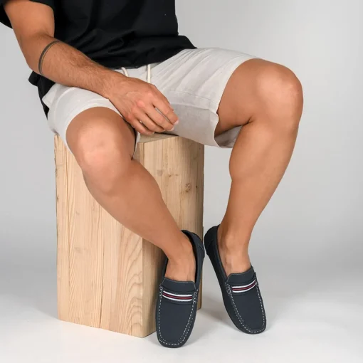Chaussures Bateau MARINE Homme Motif Uni Lacets