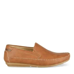 Chaussures Bateau MARRON Homme Motif Uni A Enfiler