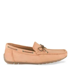 Chaussures Bateau MARRON Homme Motif Uni A Enfiler