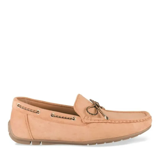 Chaussures Bateau MARRON Homme Motif Uni A Enfiler