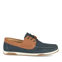 Chaussures Bateau MARRON Homme Motif Uni Lacets