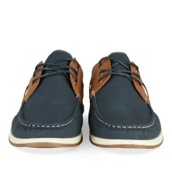 Chaussures Bateau MARRON Homme Motif Uni Lacets
