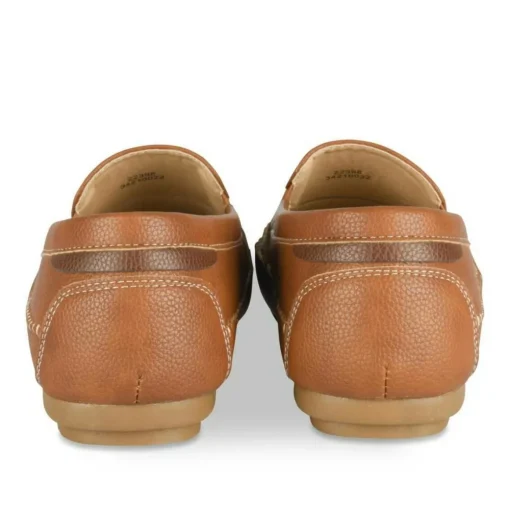 Chaussures Bateau MARRON Homme Motif Uni A Enfiler