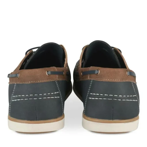Chaussures Bateau MARRON Homme Motif Uni Lacets