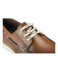 Chaussures Bateau MARRON Homme CUIR Motif Uni Lacets