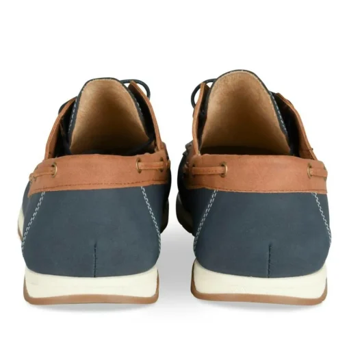 Chaussures Bateau MARRON Homme Motif Uni Lacets