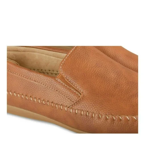 Chaussures Bateau MARRON Homme Motif Uni A Enfiler