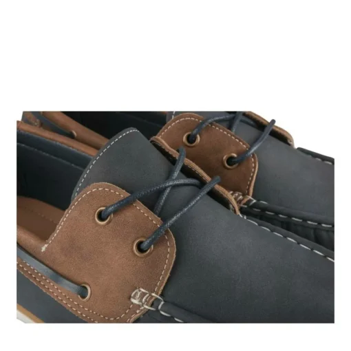 Chaussures Bateau MARRON Homme Motif Uni Lacets