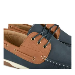 Chaussures Bateau MARRON Homme Motif Uni Lacets