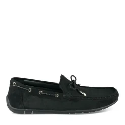 Chaussures Bateau NOIR Homme Motif Uni A Enfiler