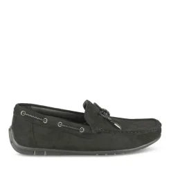 Chaussures Bateau NOIR Homme Motif Uni A Enfiler