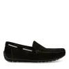 Chaussures Bateau NOIR Homme Motif Uni A Enfiler