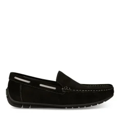Chaussures Bateau NOIR Homme Motif Uni A Enfiler