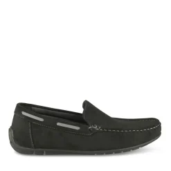 Chaussures Bateau NOIR Homme Motif Uni A Enfiler