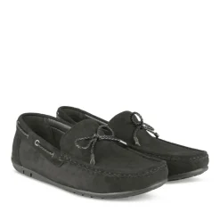 Chaussures Bateau NOIR Homme Motif Uni A Enfiler