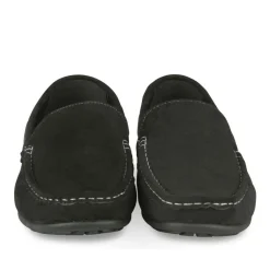 Chaussures Bateau NOIR Homme Motif Uni A Enfiler