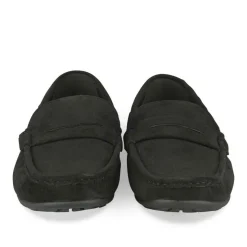 Chaussures Bateau NOIR Homme Motif Uni A Enfiler
