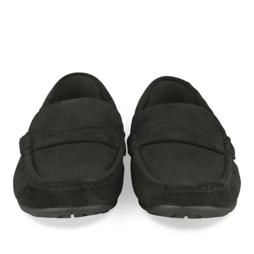 Chaussures Bateau NOIR Homme Motif Uni A Enfiler