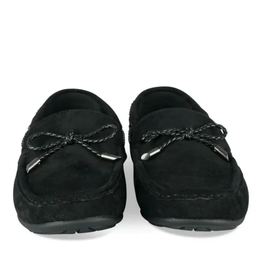Chaussures Bateau NOIR Homme Motif Uni A Enfiler