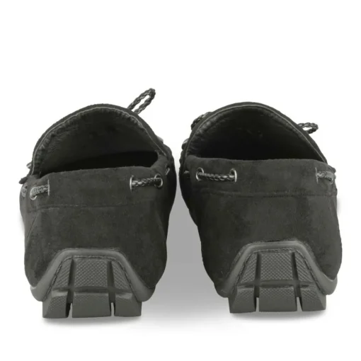 Chaussures Bateau NOIR Homme Motif Uni A Enfiler