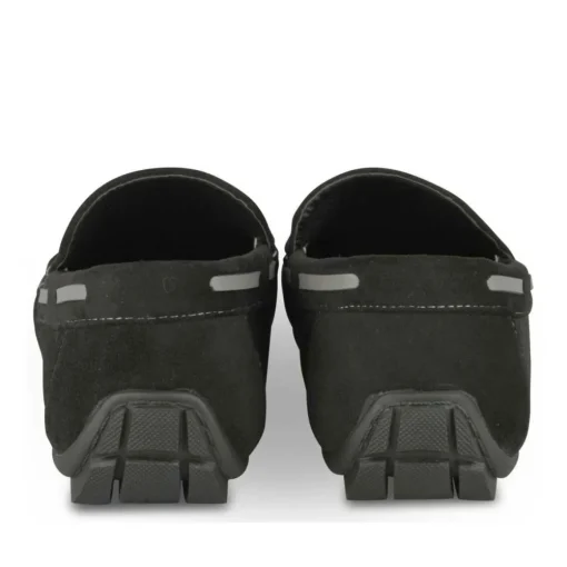 Chaussures Bateau NOIR Homme Motif Uni A Enfiler