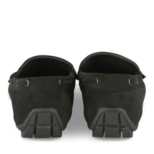 Chaussures Bateau NOIR Homme Motif Uni A Enfiler
