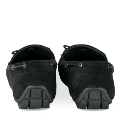 Chaussures Bateau NOIR Homme Motif Uni A Enfiler