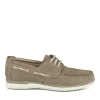 Chaussures Bateau TAUPE Homme CUIR Motif Uni Lacets