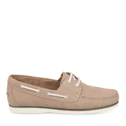 Chaussures Bateau TAUPE Homme CUIR Lacets