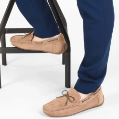 Chaussures Bateau TAUPE Homme Motif Uni A Enfiler