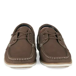 Chaussures Bateau TAUPE Homme Motif Uni Lacets