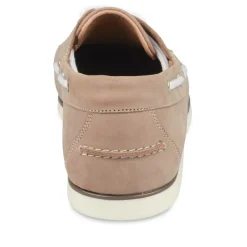 Chaussures Bateau TAUPE Homme CUIR Lacets