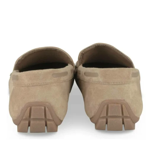 Chaussures Bateau TAUPE Homme Motif Uni A Enfiler