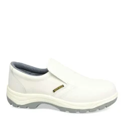 Chaussures De Sécurité BLANC Femme CUIR Motif Uni