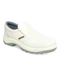 Chaussures De Sécurité BLANC Femme CUIR Motif Uni