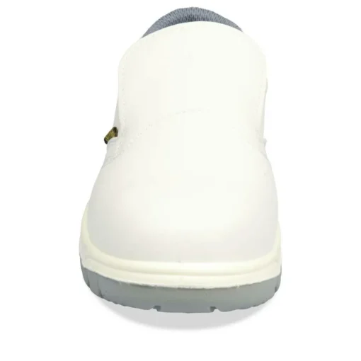 Chaussures De Sécurité BLANC Femme CUIR Motif Uni