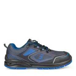 Chaussures De Sécurité BLEU Homme Motif Uni Lacets