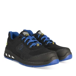 Chaussures De Sécurité BLEU Femme Motif Uni Lacets