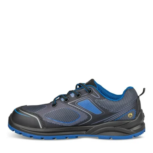 Chaussures De Sécurité BLEU Homme Motif Uni Lacets