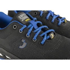 Chaussures De Sécurité BLEU Femme Motif Uni Lacets