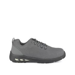 Chaussures De Sécurité GRIS Homme Motif Uni Lacets